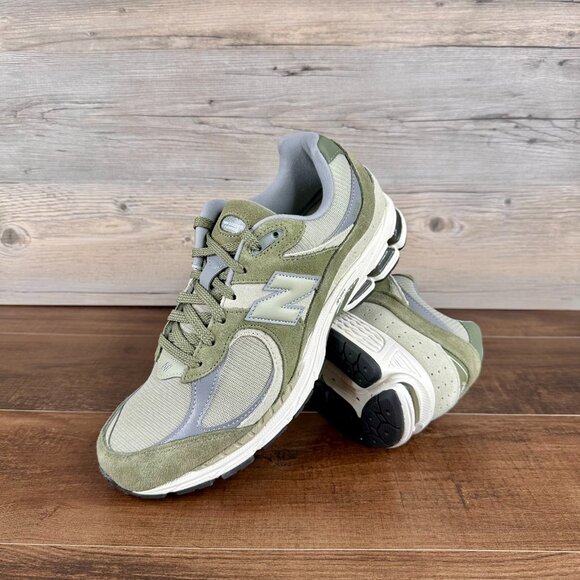 New Balance Other - New Balance 2002R Mens Size 13 Dark Olivine Olivine Slate Grey U2002RCA